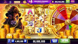 Slots themed display showing casino-style entertainment at 4999 bet